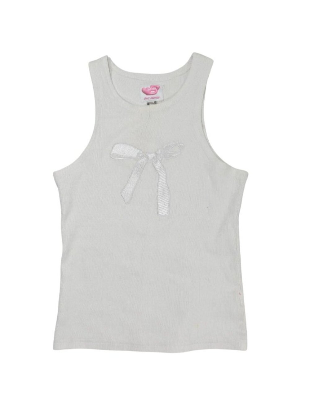 Bye Bambi Edit Singlet in White
